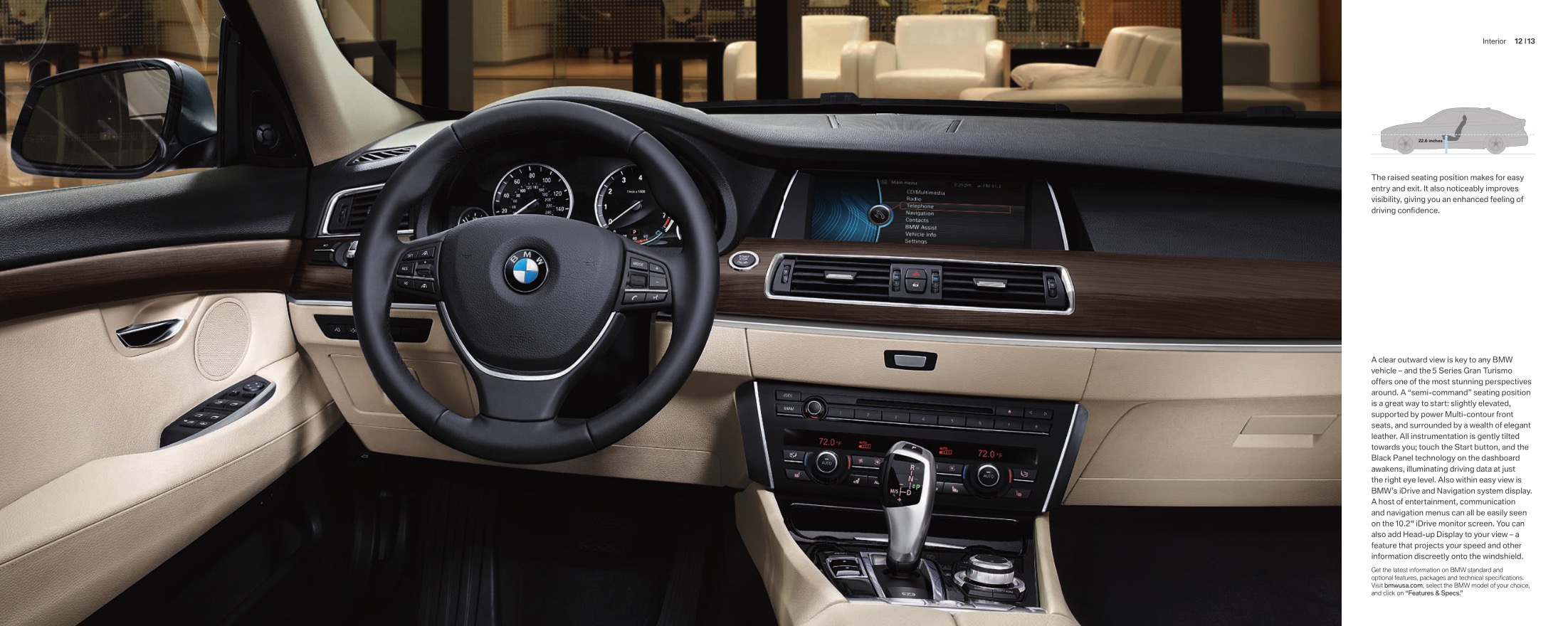 2012 BMW 5-Series GT Brochure Page 5